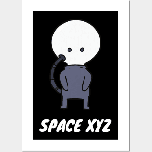 Space XYZ Posters and Art